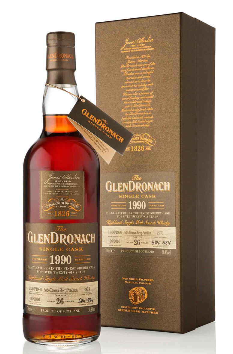 Glendronach 1990 26 Year Old #2973 Batch 14